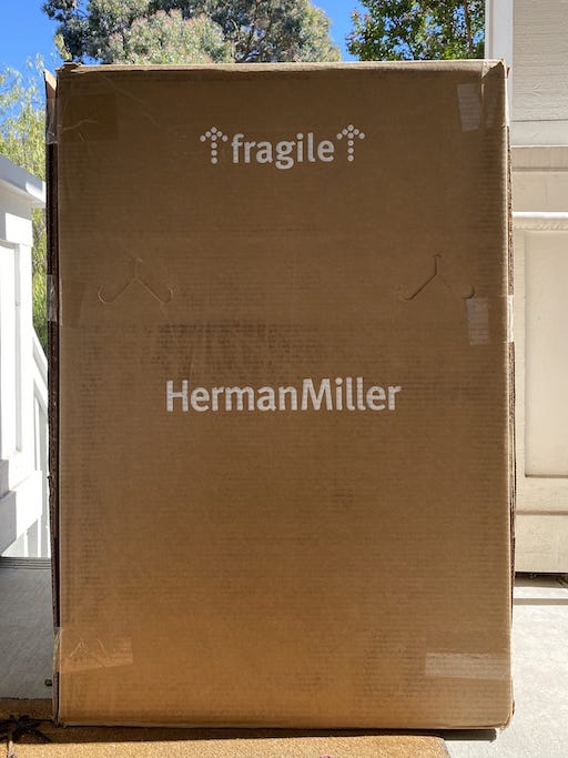 Herman Miller Aeron chair